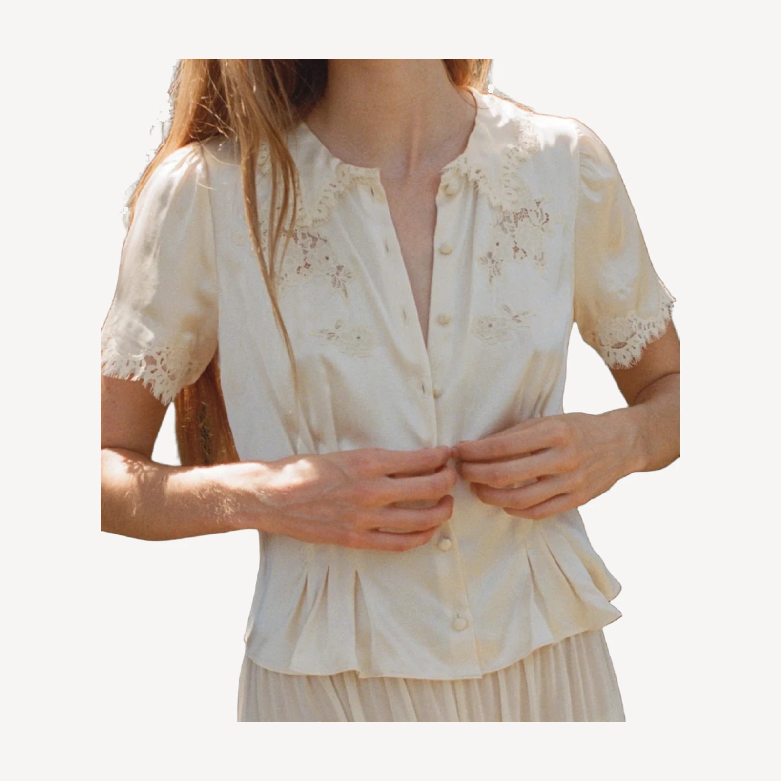 YVETTE TOP -- CANDLELIGHT