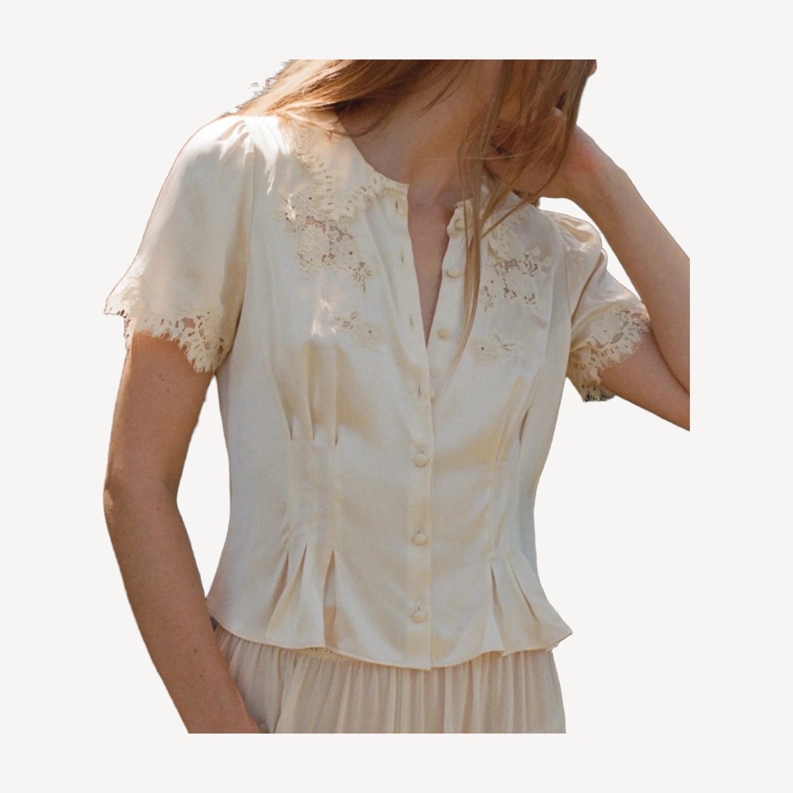 YVETTE TOP -- CANDLELIGHT