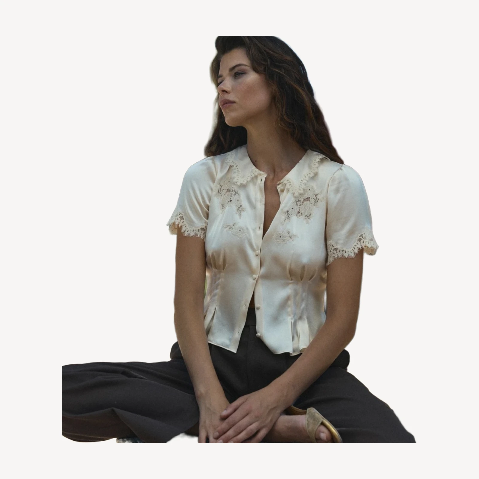 YVETTE TOP -- CANDLELIGHT