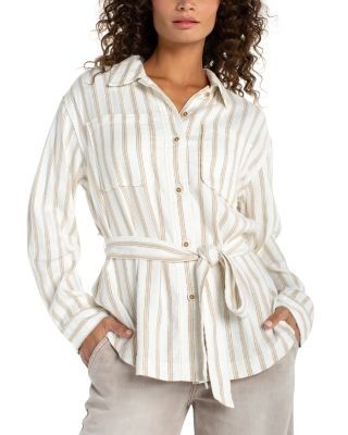 Liverpool Los Angeles Belted Shacket