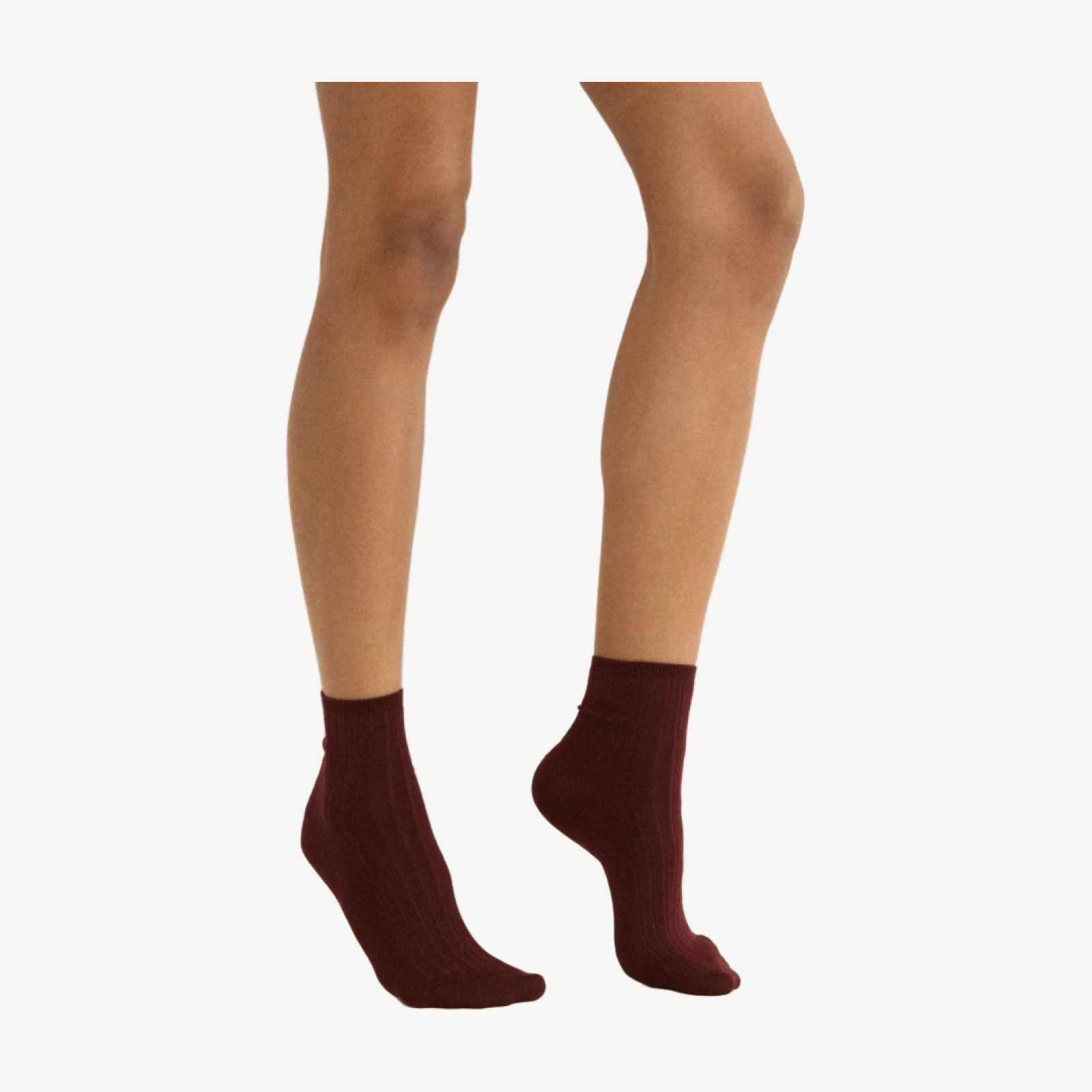COLLÉGIEN LA MINI ANKLE SOCK -- BORDEAUX