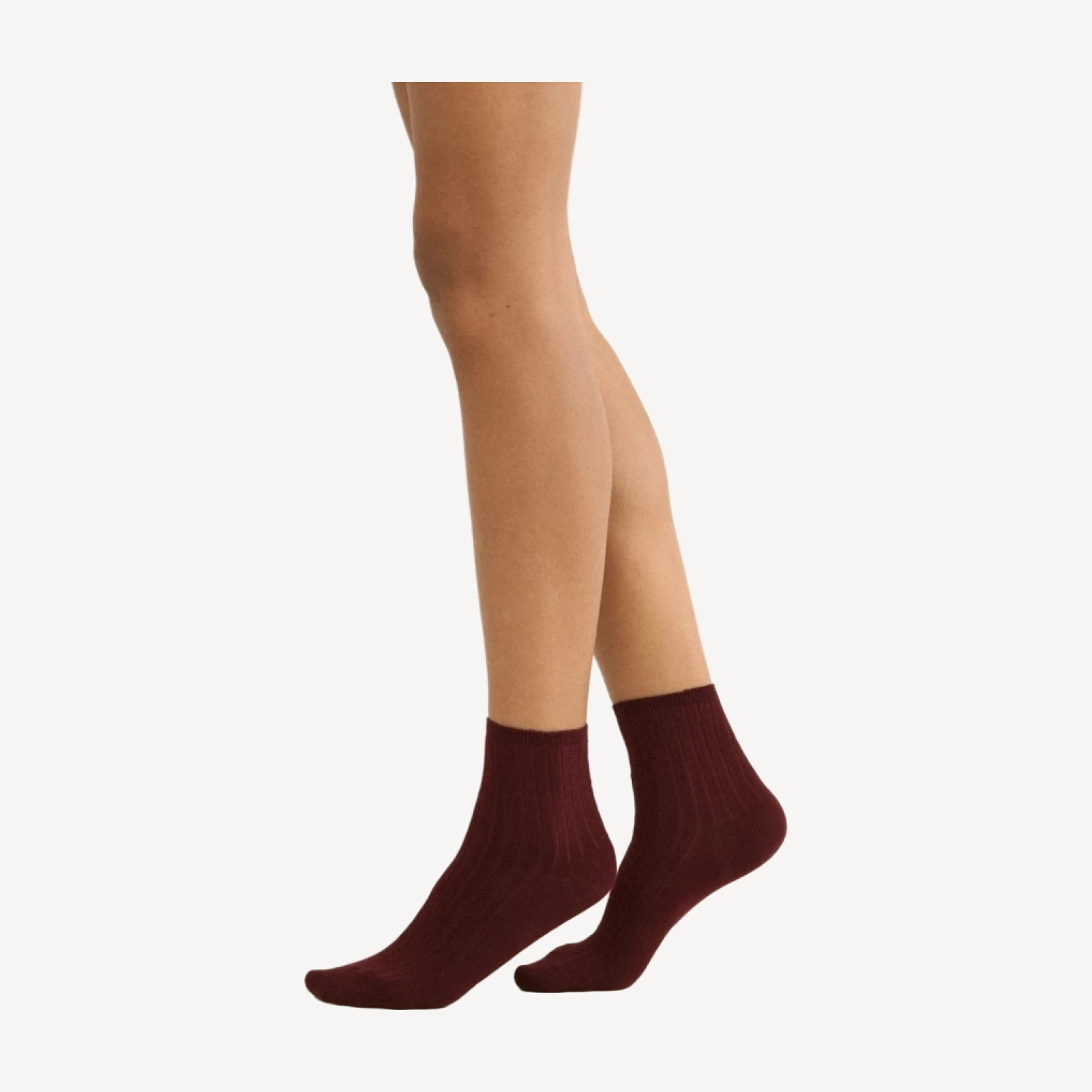 COLLÉGIEN LA MINI ANKLE SOCK -- BORDEAUX