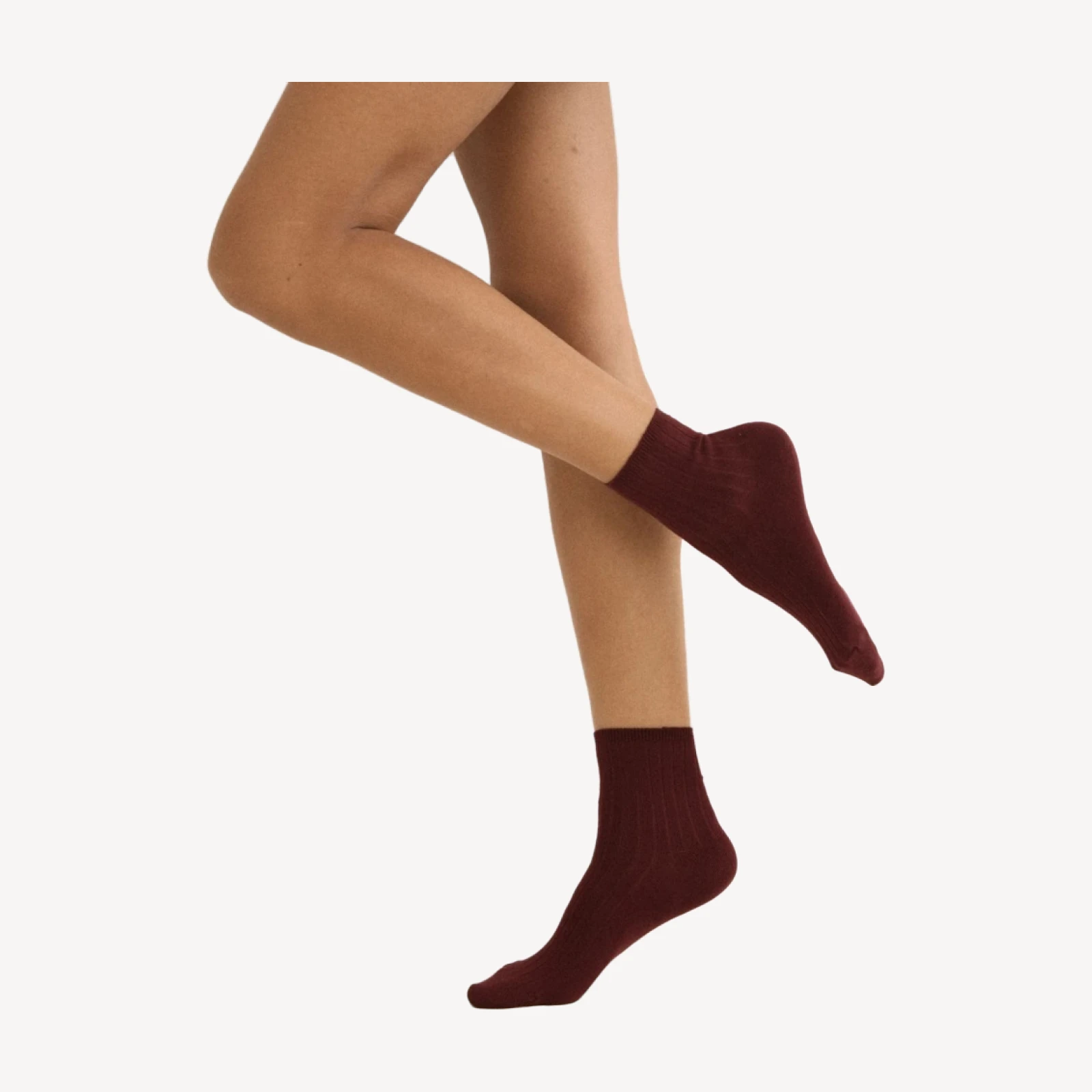 COLLÉGIEN LA MINI ANKLE SOCK -- BORDEAUX