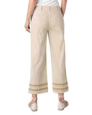 Liverpool Los Angeles Crop Wide Leg Pants