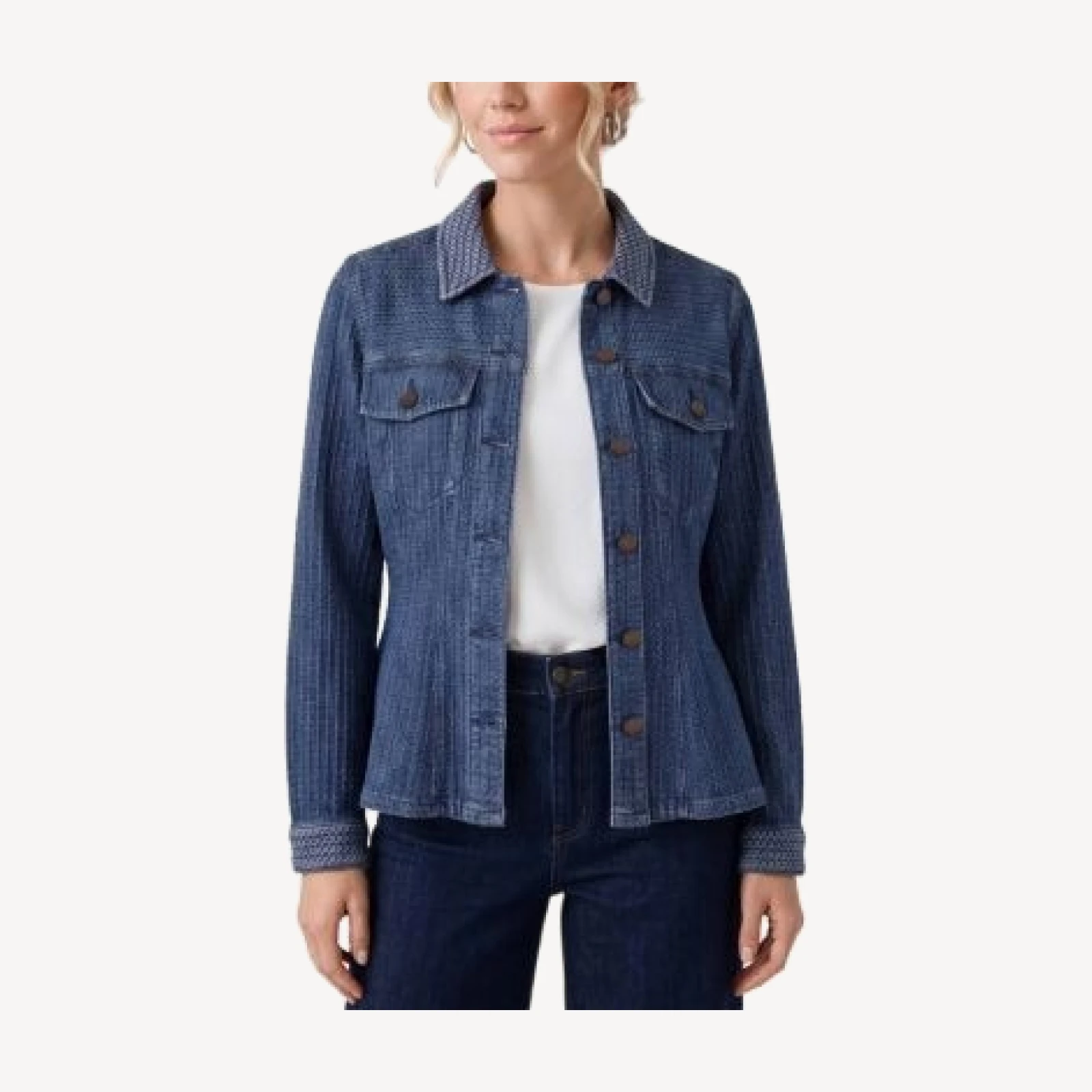 Liverpool Los Angeles Flared Trucker Jacket