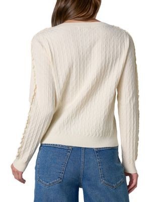 Liverpool Los Angeles Textured Ruffled Cardigan