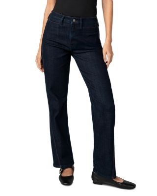 Liverpool Los Angeles Kennedy High Rise Straight Leg Jeans in Midnight Eclipse