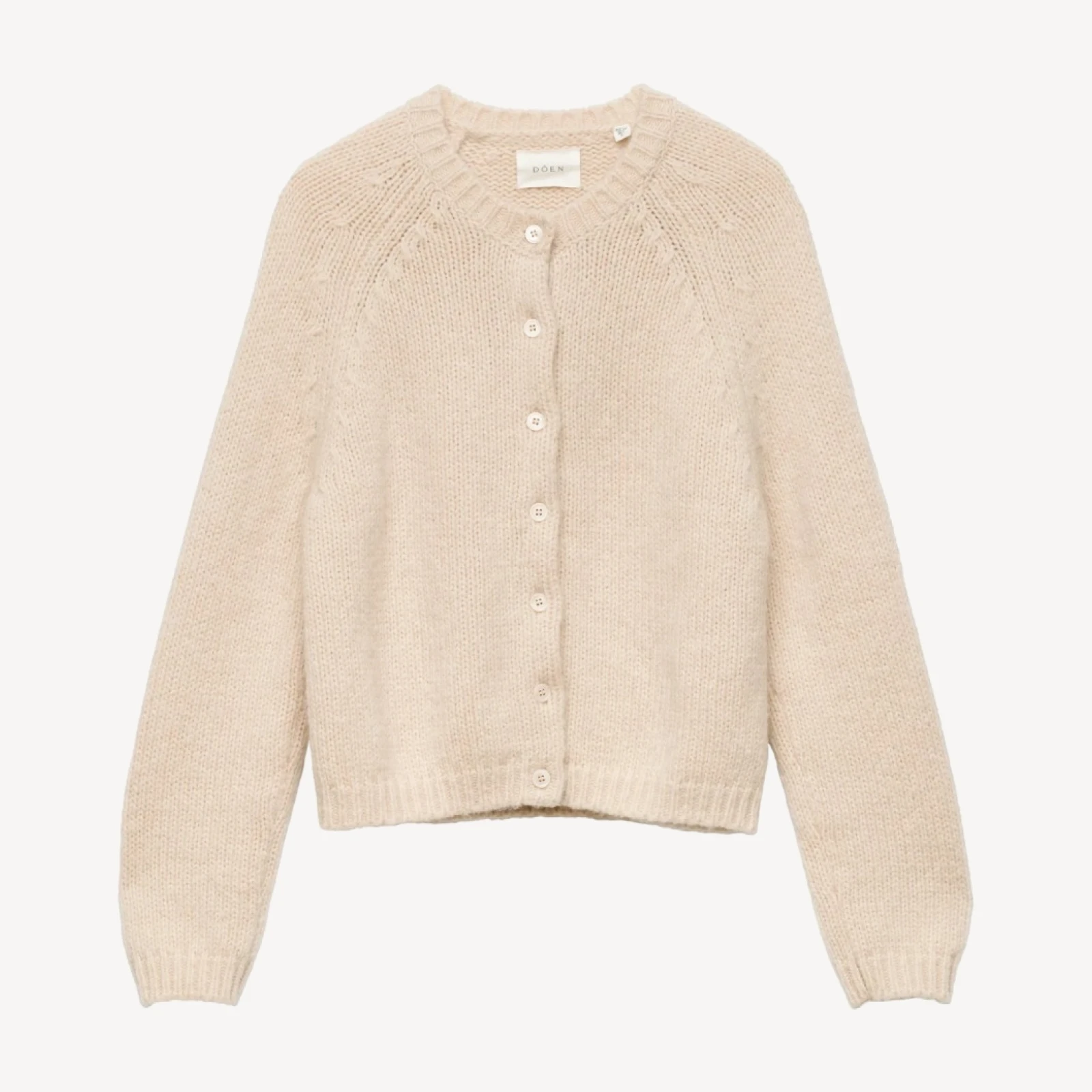 DARCY CARDIGAN -- ALMONDINE