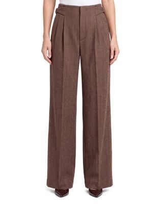 Liverpool Los Angeles Pleated High Rise Wide Leg Trousers