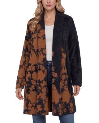 Liverpool Los Angeles Shawl Collar Open Front Sweater Coat