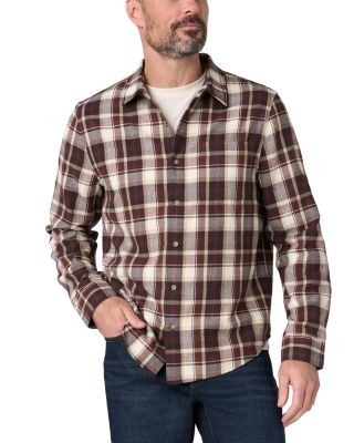Liverpool Los Angeles Plaid Long Sleeve Button Up Shirt