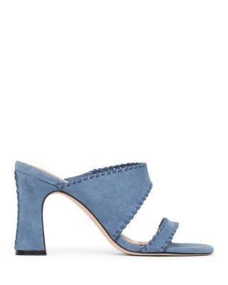 Cinq a Sept Women's Kora Suede Whipstitch Sandals