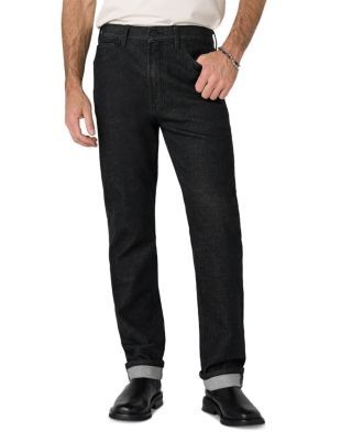 Liverpool Los Angeles Preston Cotton Blend Straight Fit Jeans in Black Rinse