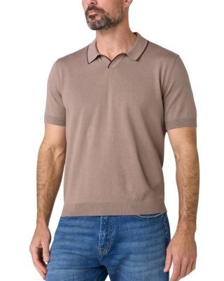 Liverpool Los Angeles Short Sleeve Johnny Collar Polo Sweater