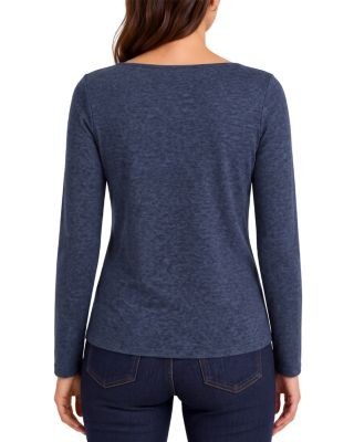 Liverpool Los Angeles Twist Side Long Sleeve Top