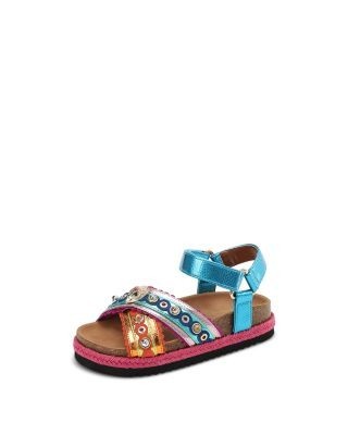 Kurt Geiger London Girls' Mini Kensington Espadrille Sandals - Toddler