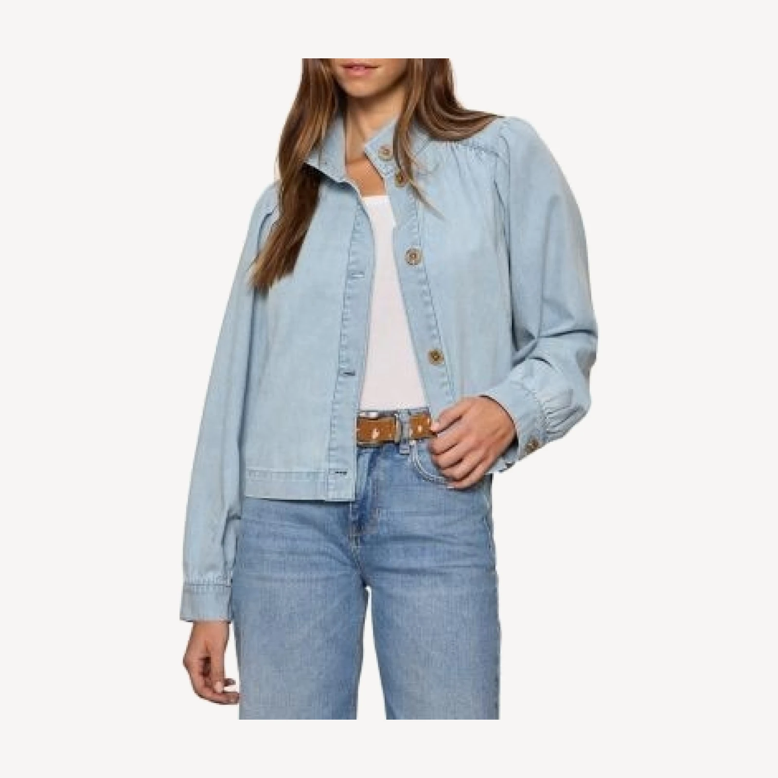 Sanctuary Charlotte Jean Jacket in Whisper