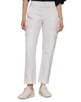 Sanctuary Rebel High Rise Straight Crop Jeans in Chalk