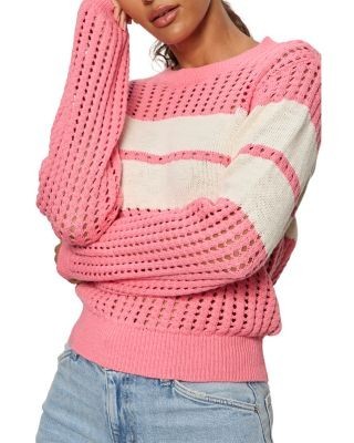 Sanctuary Sporty Openwork Sweater