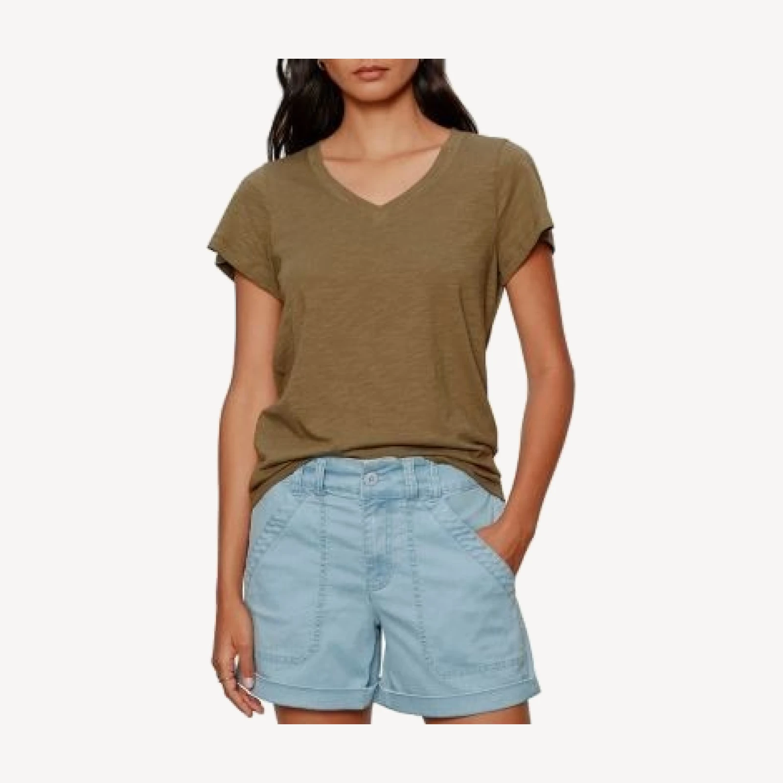 Sanctuary Soft V Neck Tee