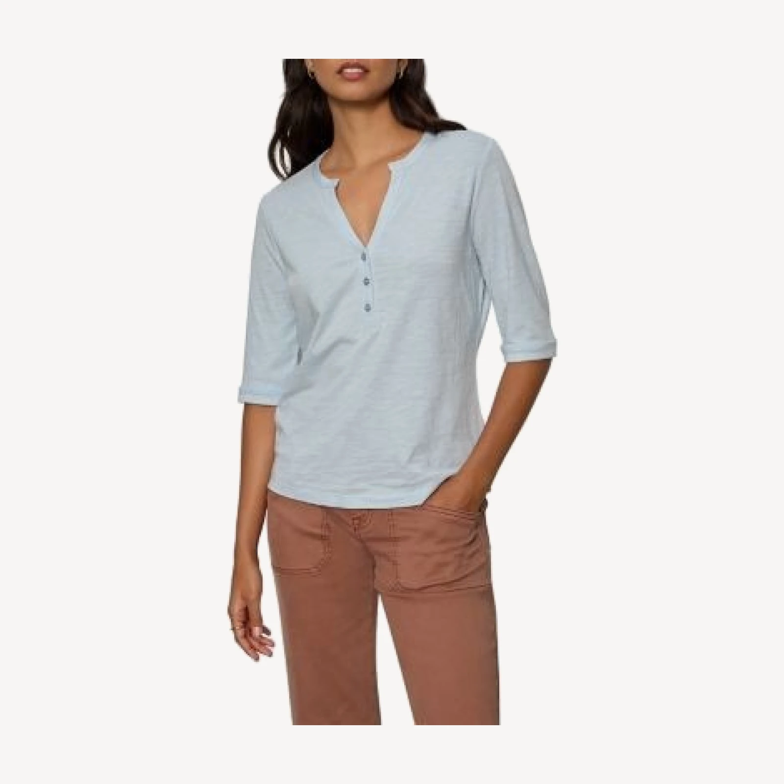 Sanctuary Rolled Sleeve Tee