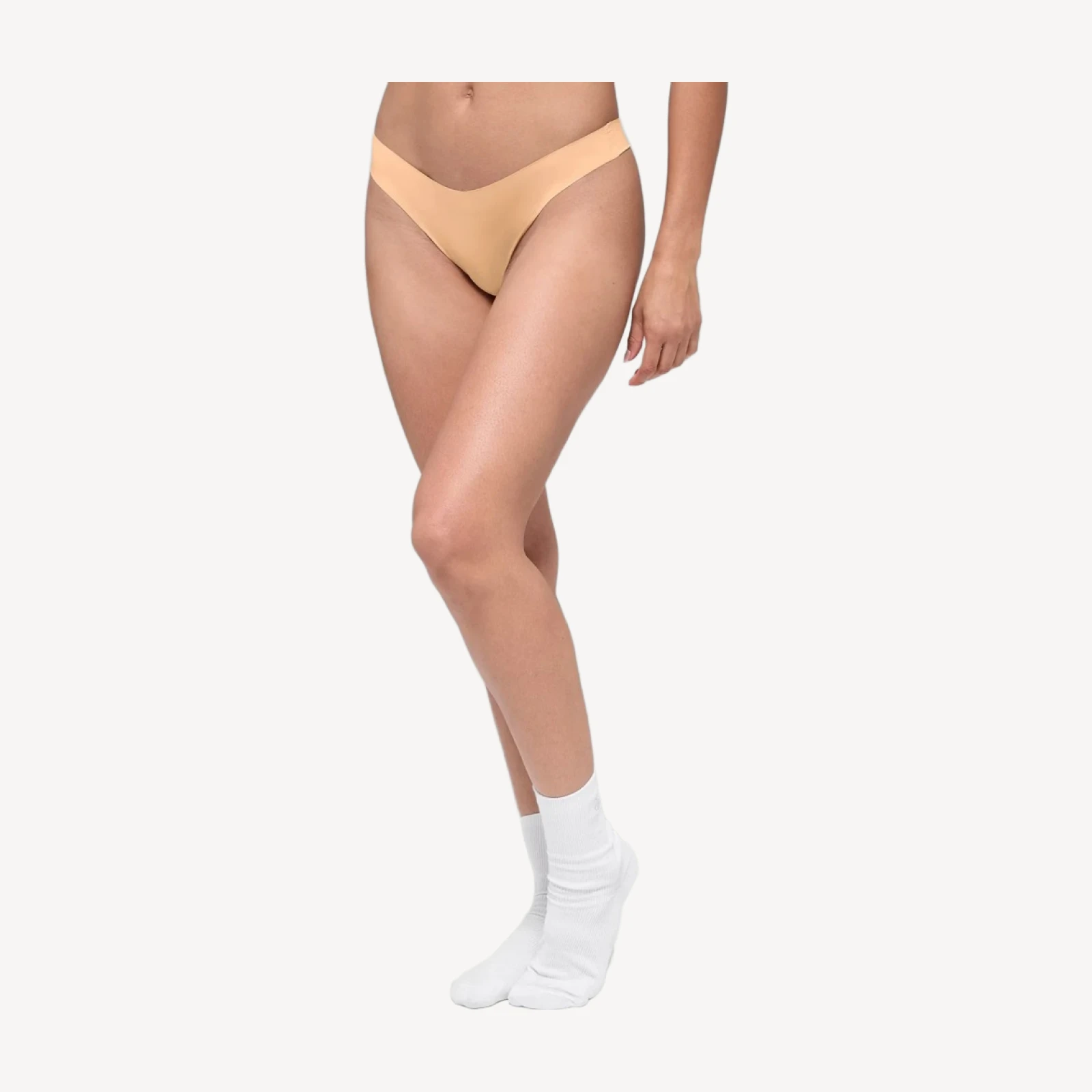 Airbrush Invisible Thong - Sand