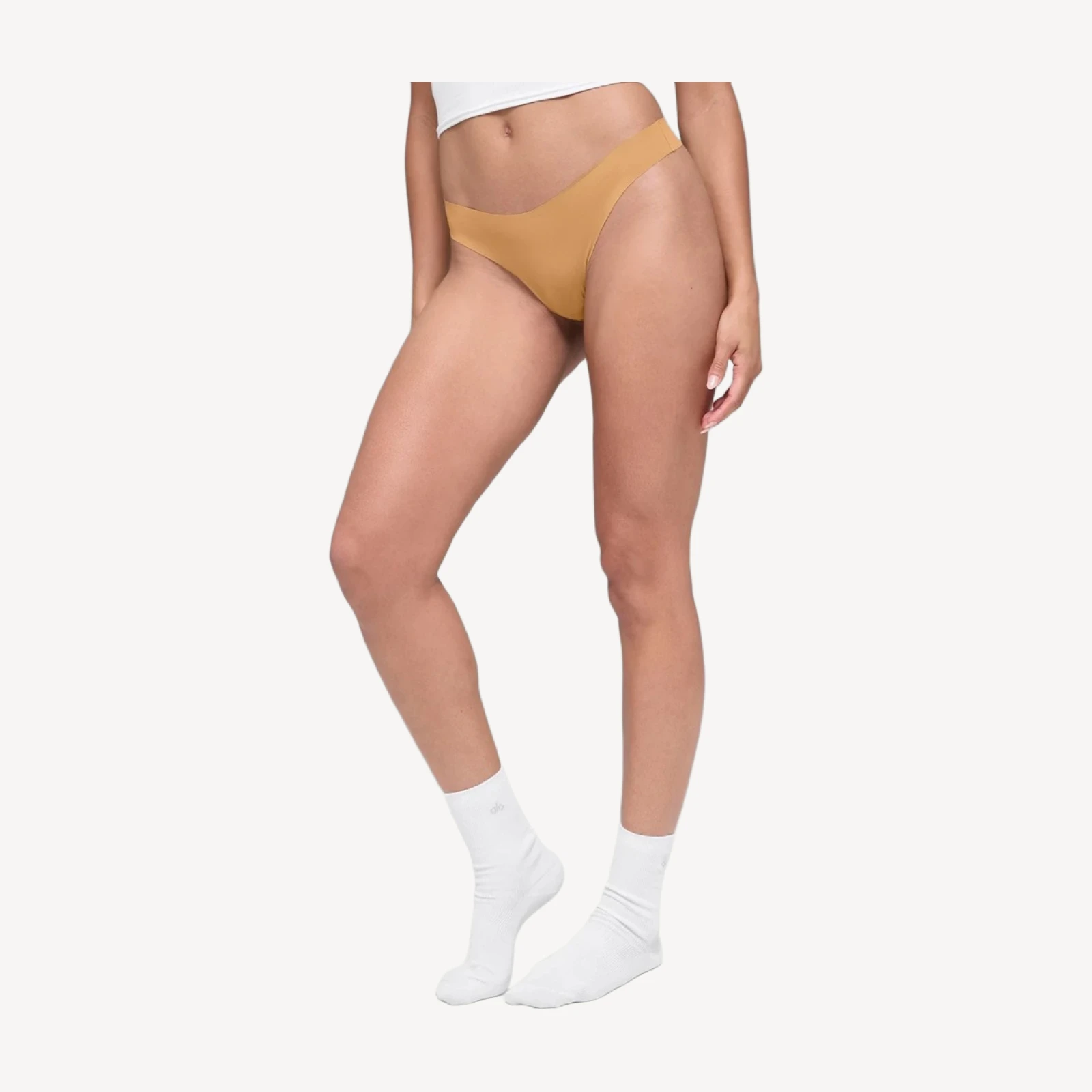 Airbrush Invisible Thong - Sand