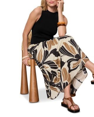 Sanctuary Sandbar Mix Media Midi Dress
