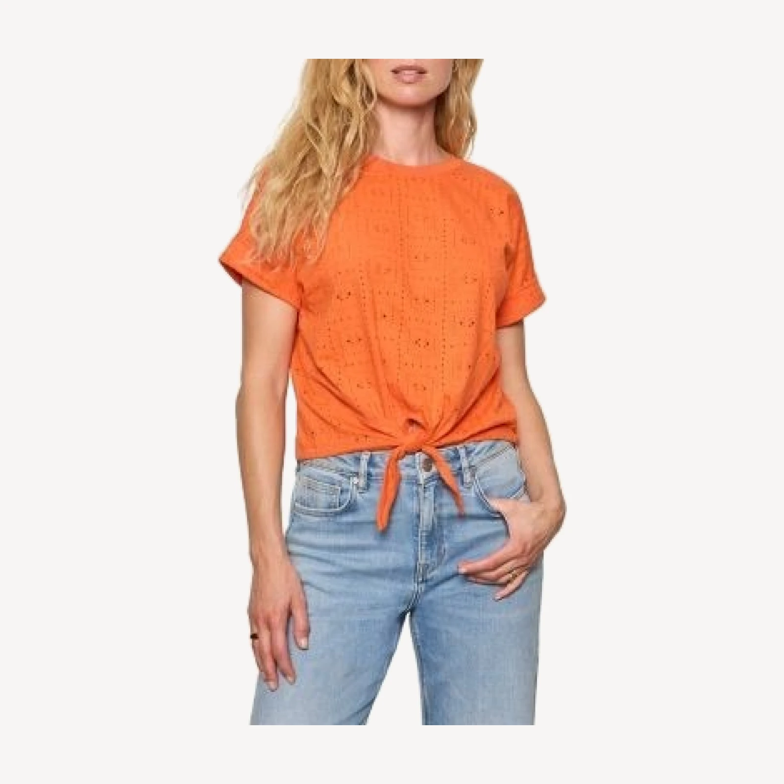 Sanctuary Eyelet All Day Tee