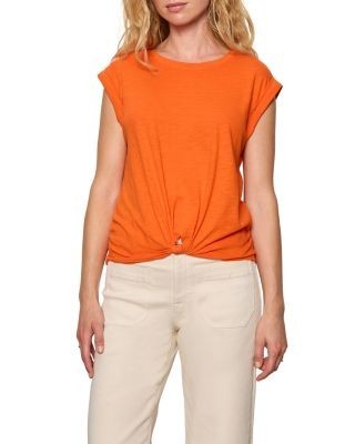 Sanctuary Knotted Hem Muscle Tee