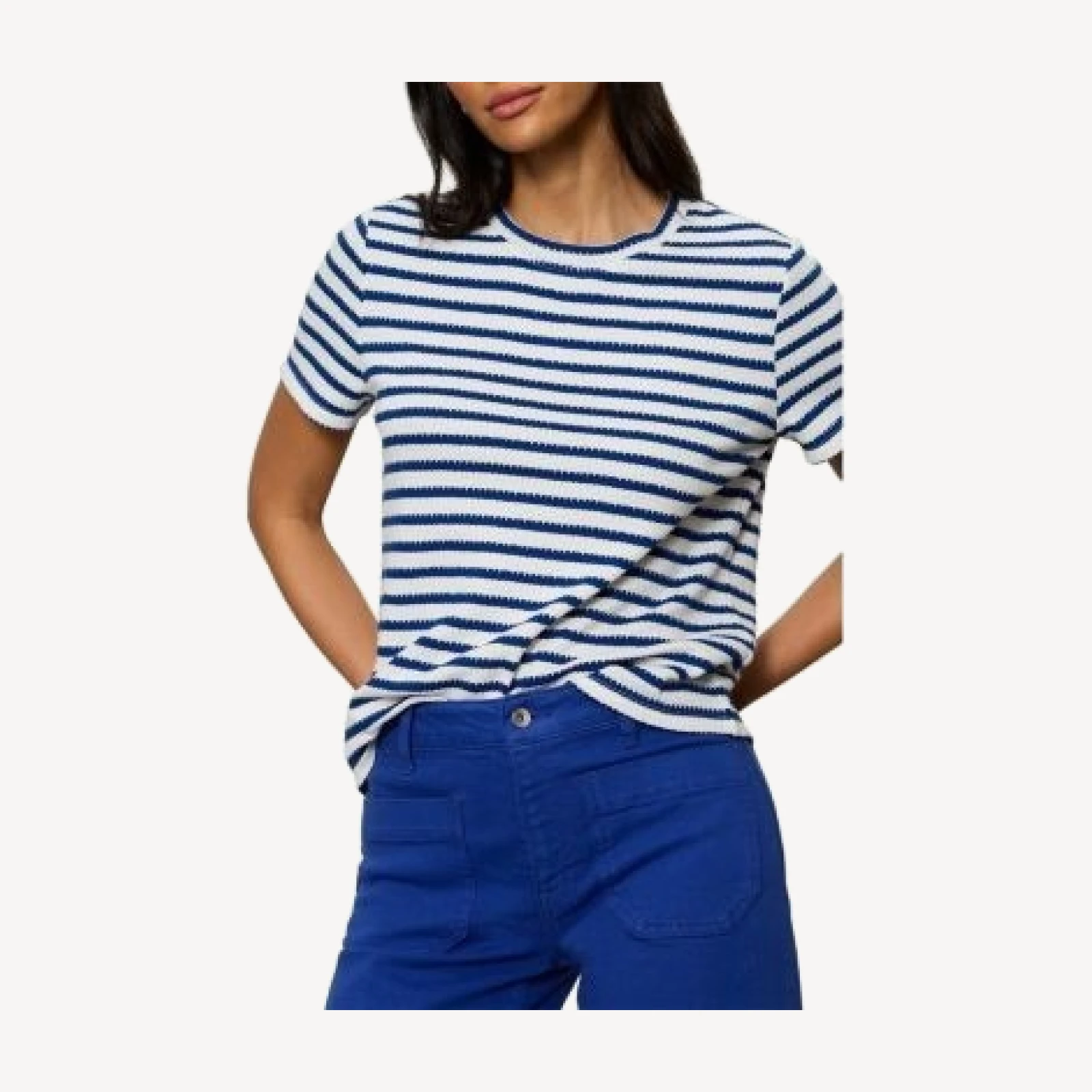 Sanctuary Perfect Textured Striped Tee