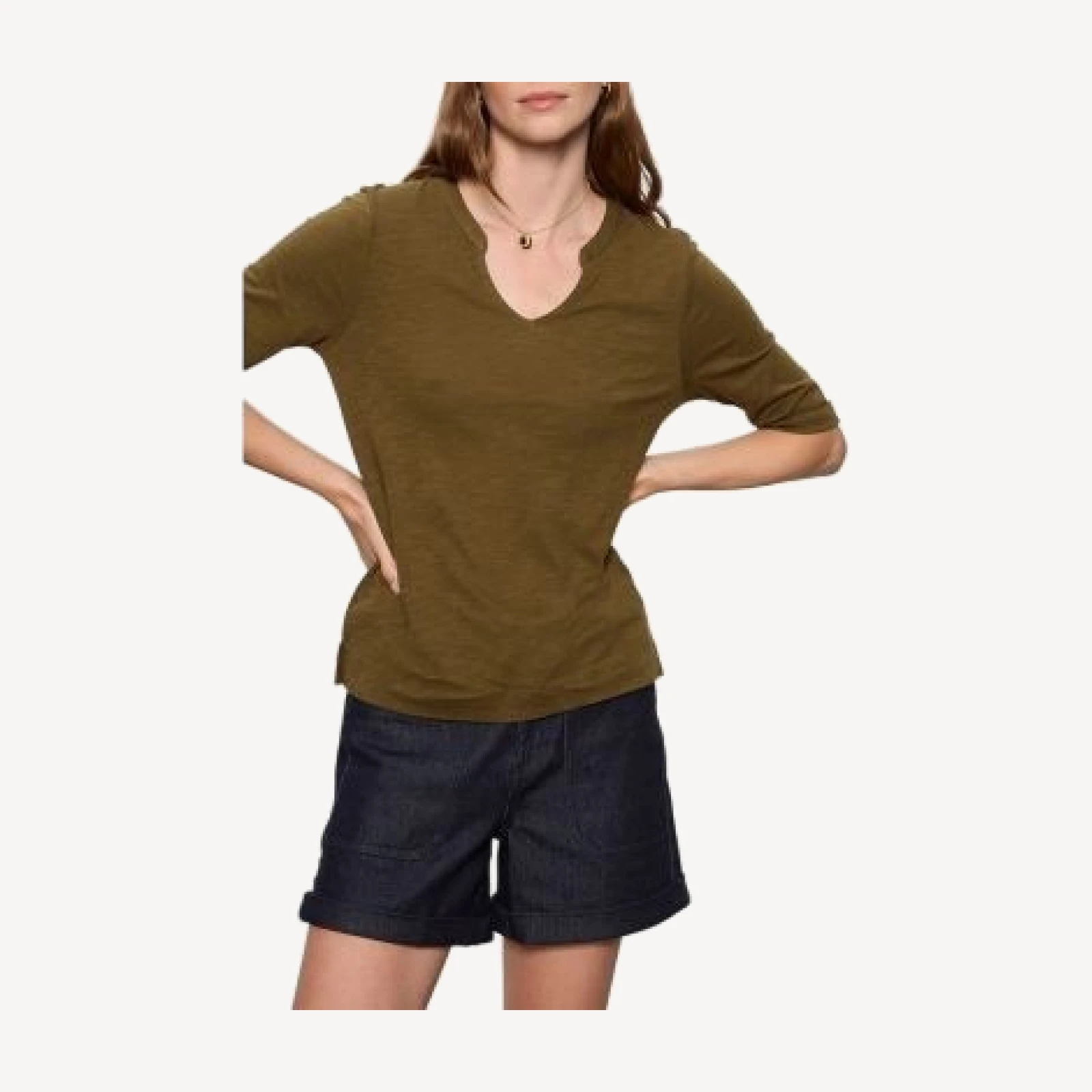 Sanctuary Dolce Notch Neck Tee