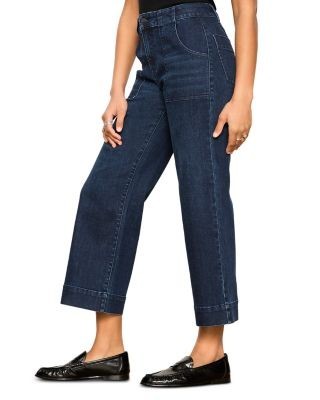 Sanctuary Insider Mid Rise Crop Jeans in Over The Moon