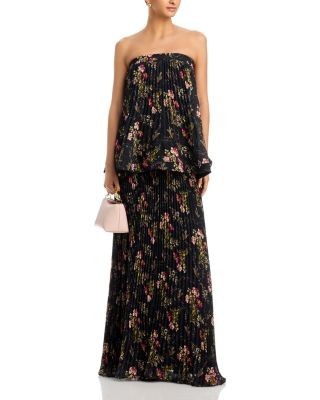 Cinq a Sept Rosaline Love Letter Floral Gown