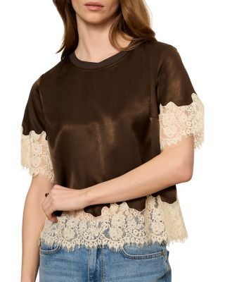 Sanctuary One Of A Kind Satin Top