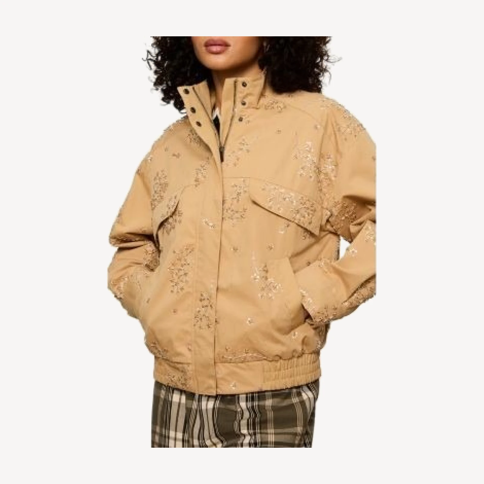Sanctuary Limelight Embellished Surplus Jacket