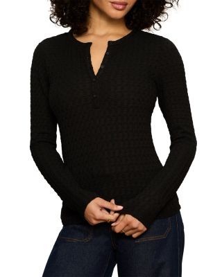 Sanctuary Not So Basic Textured Top