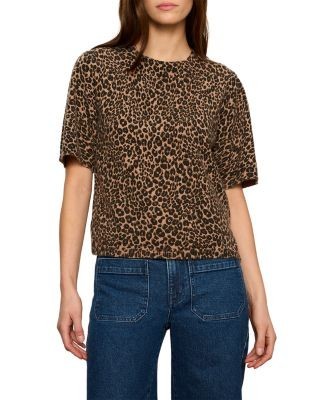 Sanctuary Animal Print Perfect Sweater Tee
