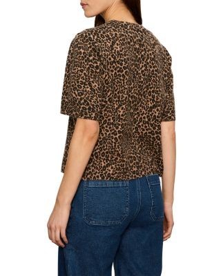 Sanctuary Animal Print Perfect Sweater Tee