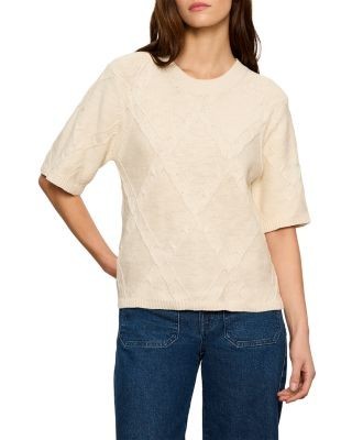 Sanctuary Diamond Stitch Sweater Tee