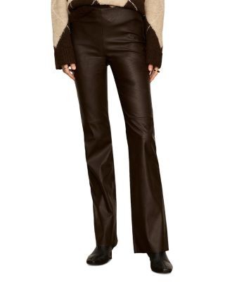 Sanctuary Sashay Faux Leather Flare Leggings