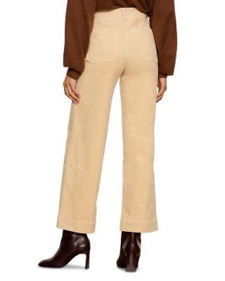 Sanctuary Chelsea Corduroy Wide Leg Jeans in Light Gold