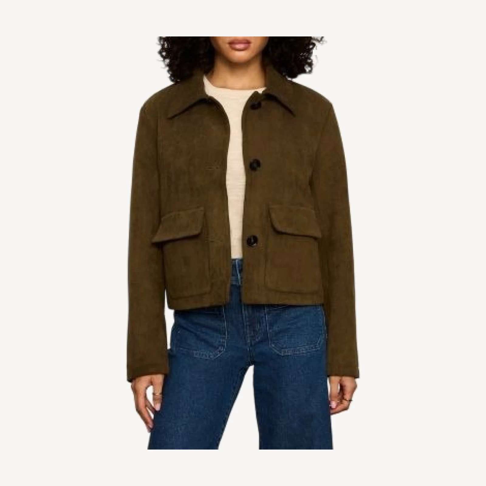Sanctuary Avid Faux Suede Jacket