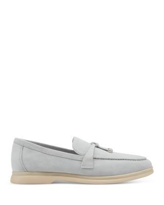 Marc Fisher Ltd. Women's Yanelli Suede Slip On Loafer Flats
