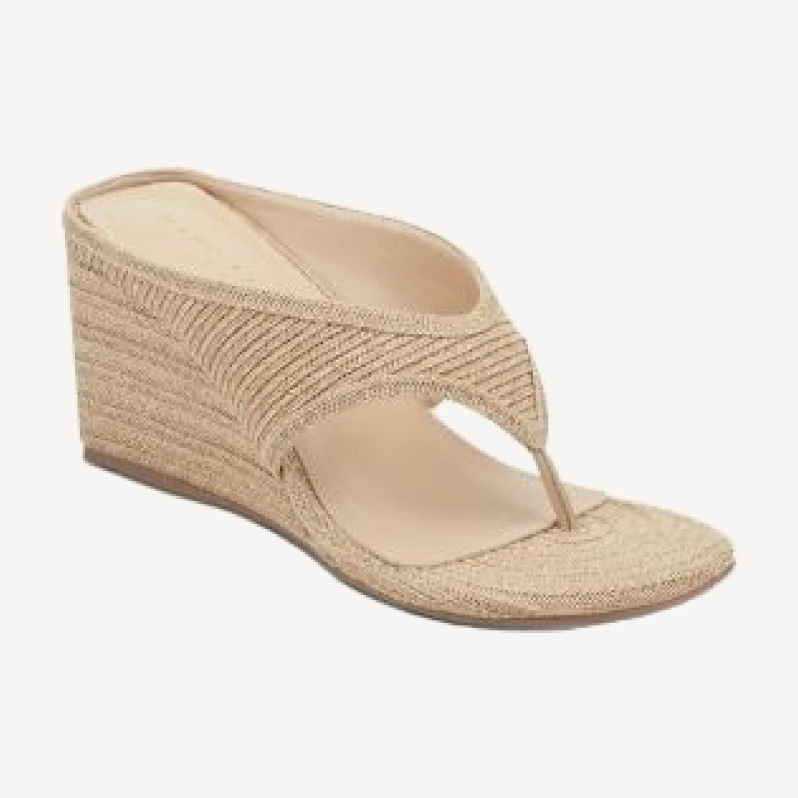 Marc Fisher Ltd. Women's Udena Raffia Wedge Sandals