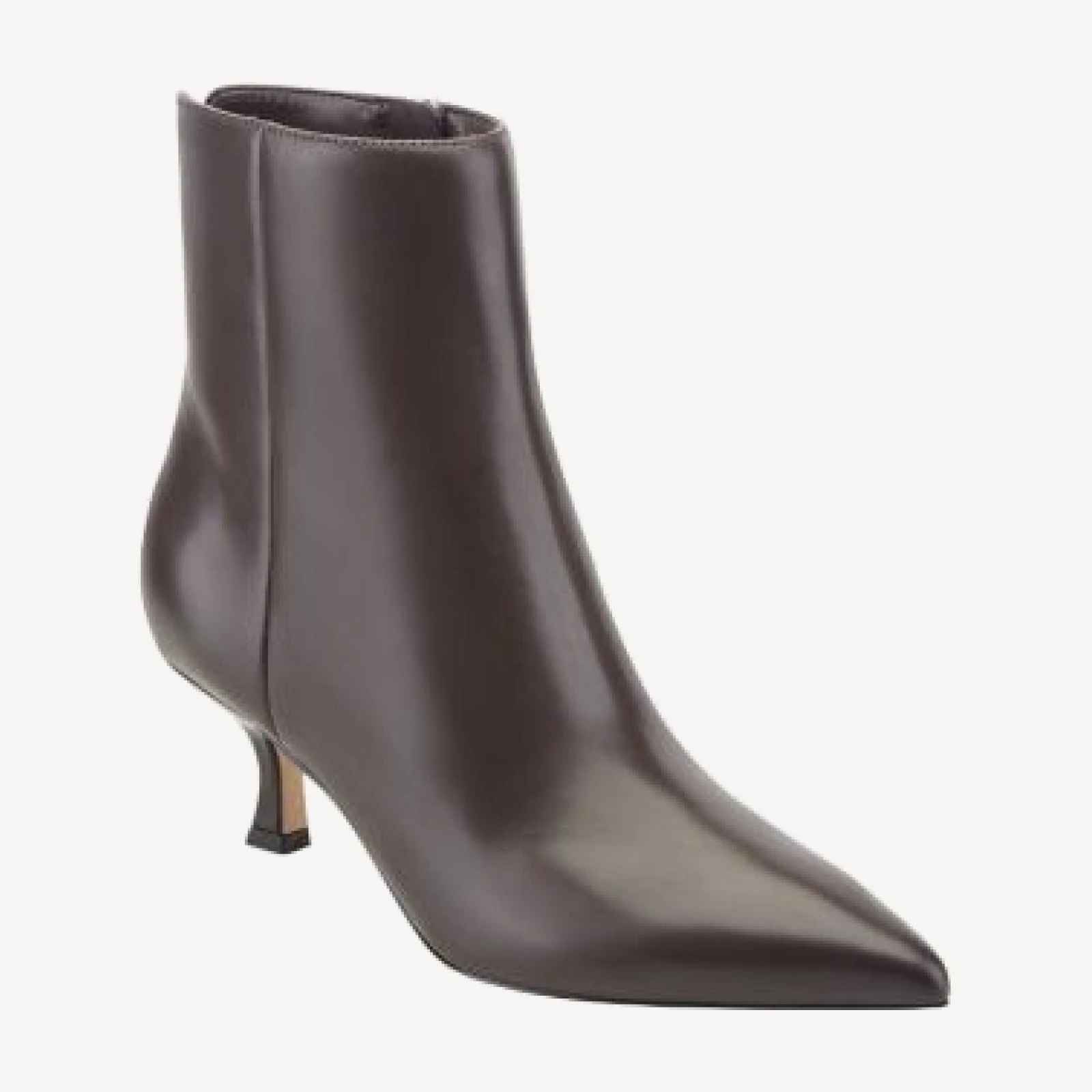 Marc Fisher Ltd. Women's Francy Leather Kitten Heel Ankle Boots