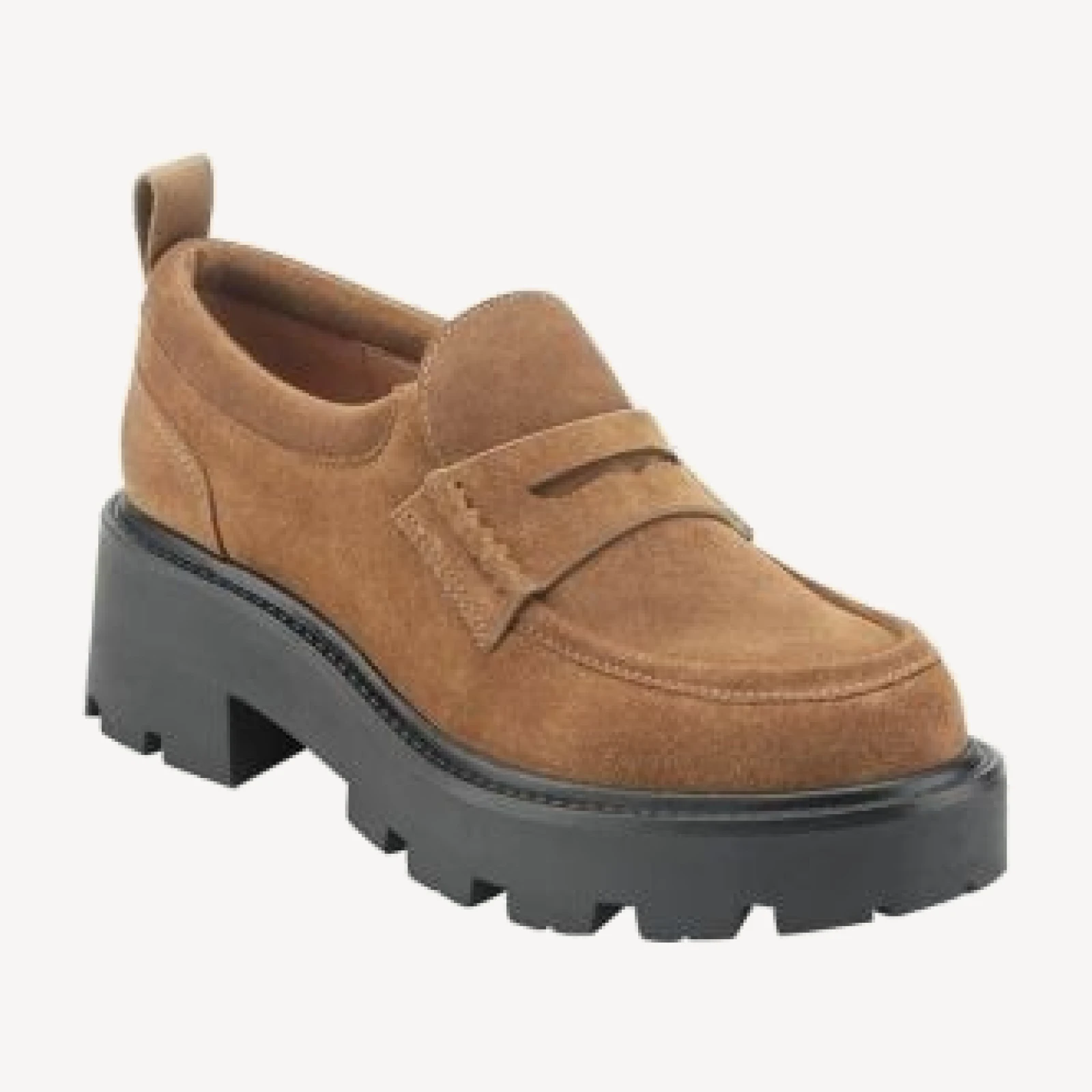 Marc Fisher Ltd. Women's Meeme Suede Lug Sole Loafers