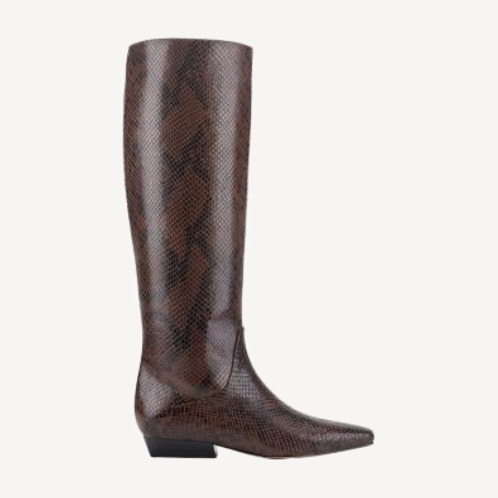 Marc Fisher Ltd. Women's Dalli Embossed Leather Knee High Boots