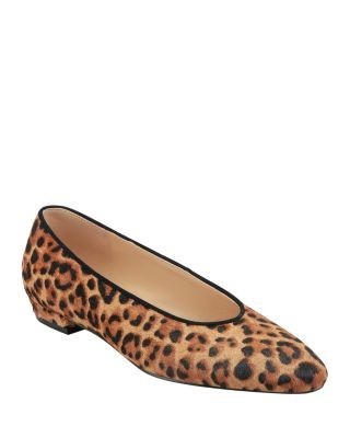 Marc Fisher Ltd. Women's Bodie Calf Hair & Suede Ballet Flats