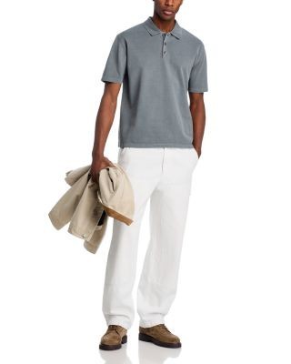 Frame Washed Light Pique Polo Shirt